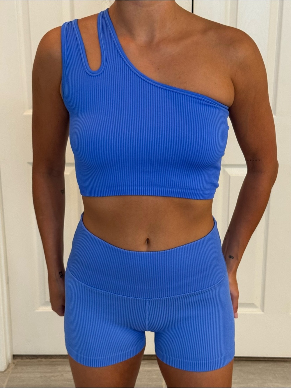 OFFLINE By aerie Blue Seamless Set